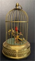 German Automaton Bird Cage Music Box