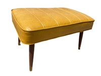 New Old Stock Mid-Century Foot Rest Bench