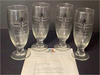 Four Indy 500 Glasses From Mari Hulman George
