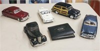 5 Collectible Die Cast Cars