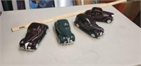 4 Collectible Die Cast Cars