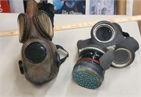 2 Cool Looking Vintage Gas Masks