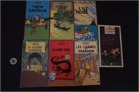 6 cassettes VHS Tintin, 1 cassette Spirou et