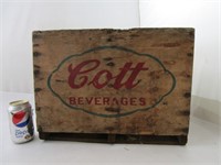 Boite a bouteilles vintage COTT