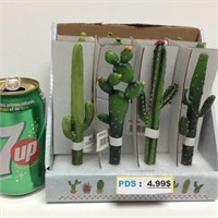 Display de 12 stylos cactus Neuf