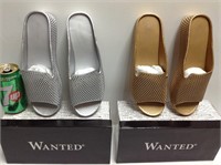 2 Paires Wanted 7 femme (2x39$) Neuf