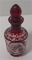 Moser Bohemian Pigeon Blood Cut to Clear Perfume
