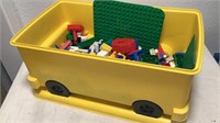 Van Toy Box w/ Misc LEGOs