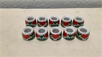 (10) Funny Design West Germany Candles Holders