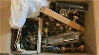 Box Of Old Locks & Hardware