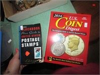 2-- BOOKS STAMPS / COINS