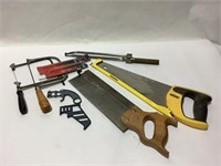 5 Hand Saws / Stanley, Atkins & More