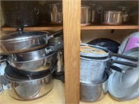 Pots and pans, pressure cookers, other