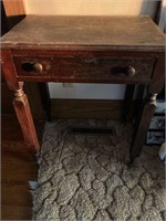 Single drawer side table