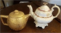 Gold McCoy Tea Pot