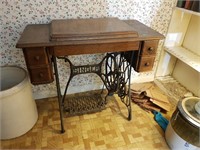 Singer Sewing Machine & Stand