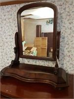 Antique Swivel Dresser Mirror