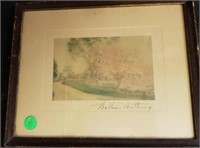 Wallace Nutting Painting - Framed