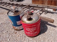 5 gallon cans (2)