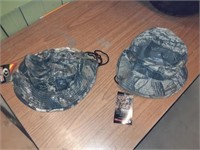 REAL TREE & MOSSY OAK BOONIE HATS 2 BOXES NEW