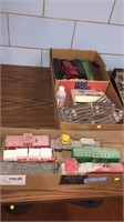 3 LARGE BOXES VINTAGE TOY TRAINS & TRACKS