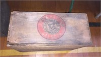 ANTIQUE ARM & HAMMER ADVERTISING BOX , STERNO CAN