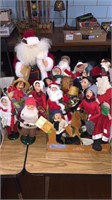 LARGE LOT BYER'S CHOICE CHRISTMAS CAROLERS & MORE