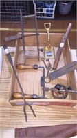VARIOUS ANTIQUE HAND TOOLS