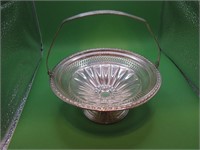 Sterling Silver Basket with Weighted Base