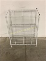 Wire metal shelf