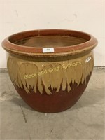 Large clay planter