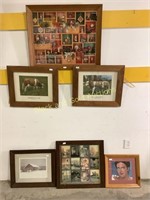 Collection of art and framed pictures