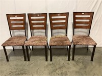 4 matching chairs