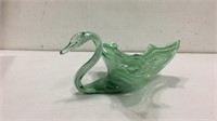 Murano Glass Swan K15B