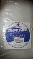 Filter floss 12" x 120"