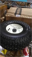 Marathon tire with wheel 15x6.50-6. 3" hub