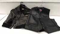 Leather Vest & Leather Jacket MCG