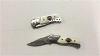 2 Harley Davidson Pocket Knives K16I