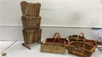 Wicker Baskets & More K13B