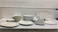 Assorted White Dishware K14A