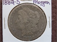 1882 S MORGAN SILVER DOLLAR 90%