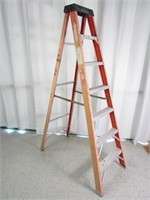 Werner Non-Conductive Fiberglass Ladder, 80"