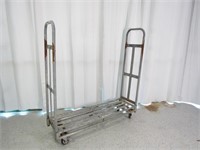 Metal Rolling U Boat Cart