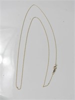 10K Yellow Gold 21" Twisted Rope Necklace Chain