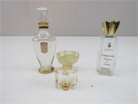(7) Vintage Glass Women's Perfume Bottles