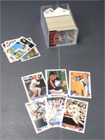 (186) 1986-1993 Topps Baseball Cards