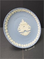 Wedgewood 1984 Jasper Christmas Plate