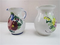 Pottery Pitchers from Italy