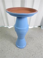 Blue Pottery Planter Stand