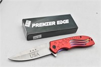Premier Edge Folding Knife 4 1/2" Folded